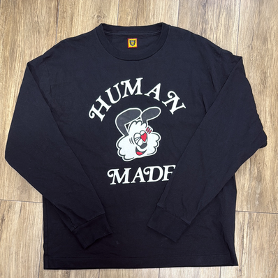 HUMAN MADE GDC White Day L/S T-shirt "Black" / VERDY