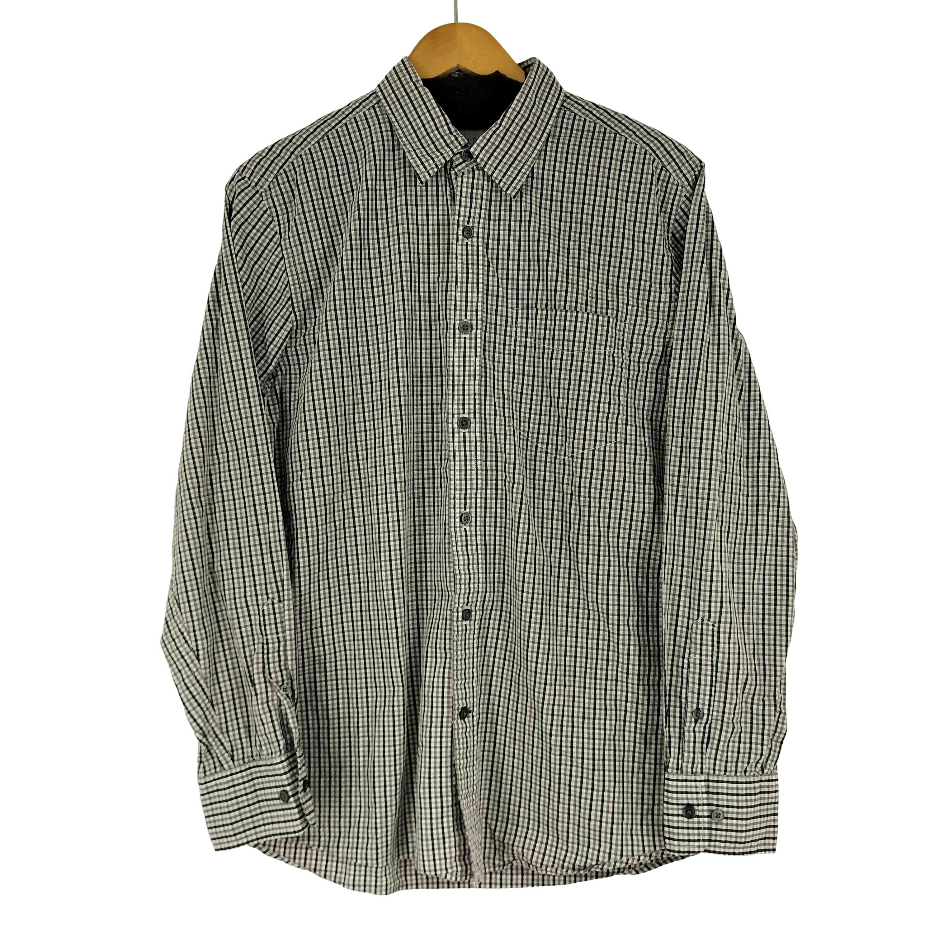 90-00S チェック柄 L/S コットンシャツ【1141941030455】