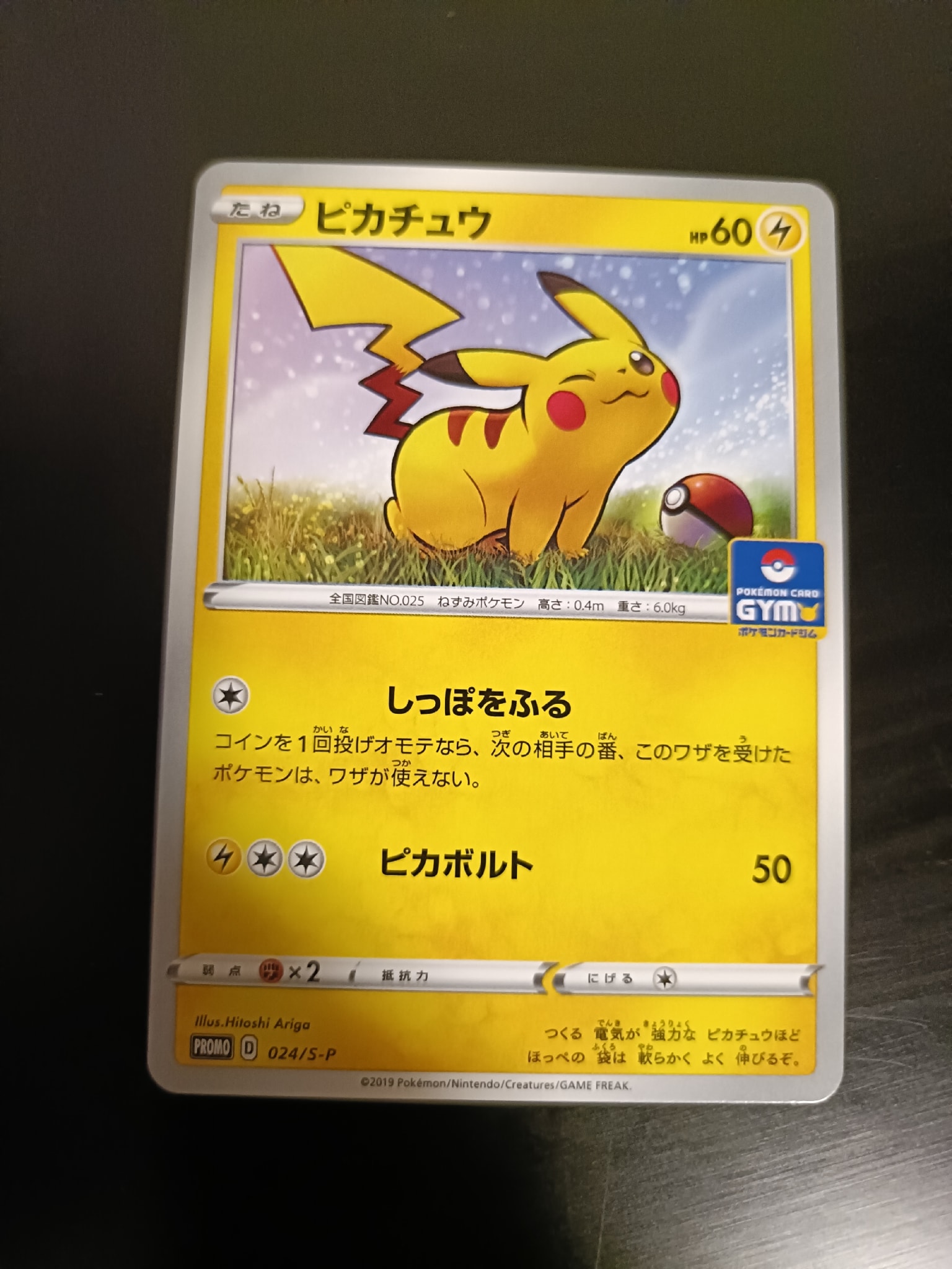 ピカチュウ: プロモ P [S-P 024](ポケモンカードゲーム ソード