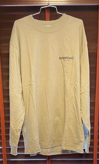 FEAR OF GOD ESSENTIALS LS TEE "string"
