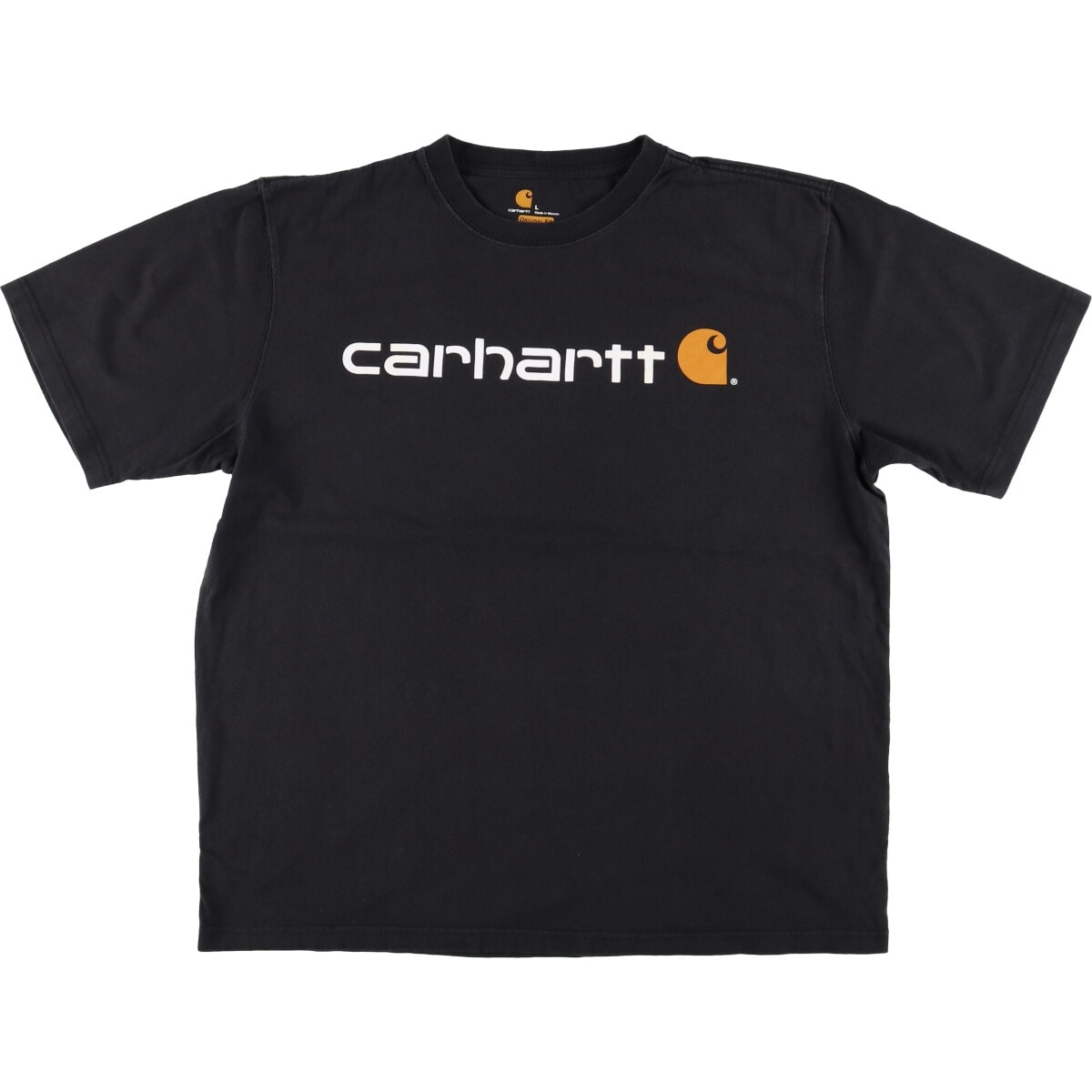 古着 カーハート Carhartt ORIGINAL FIT 半袖 ロゴTシャツ メンズL相当/eaa559438