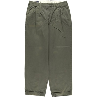 古着 ラルフローレン Ralph Lauren POLO by Ralph Lauren ツータック チノパンツ メンズw34相当/eaa605110