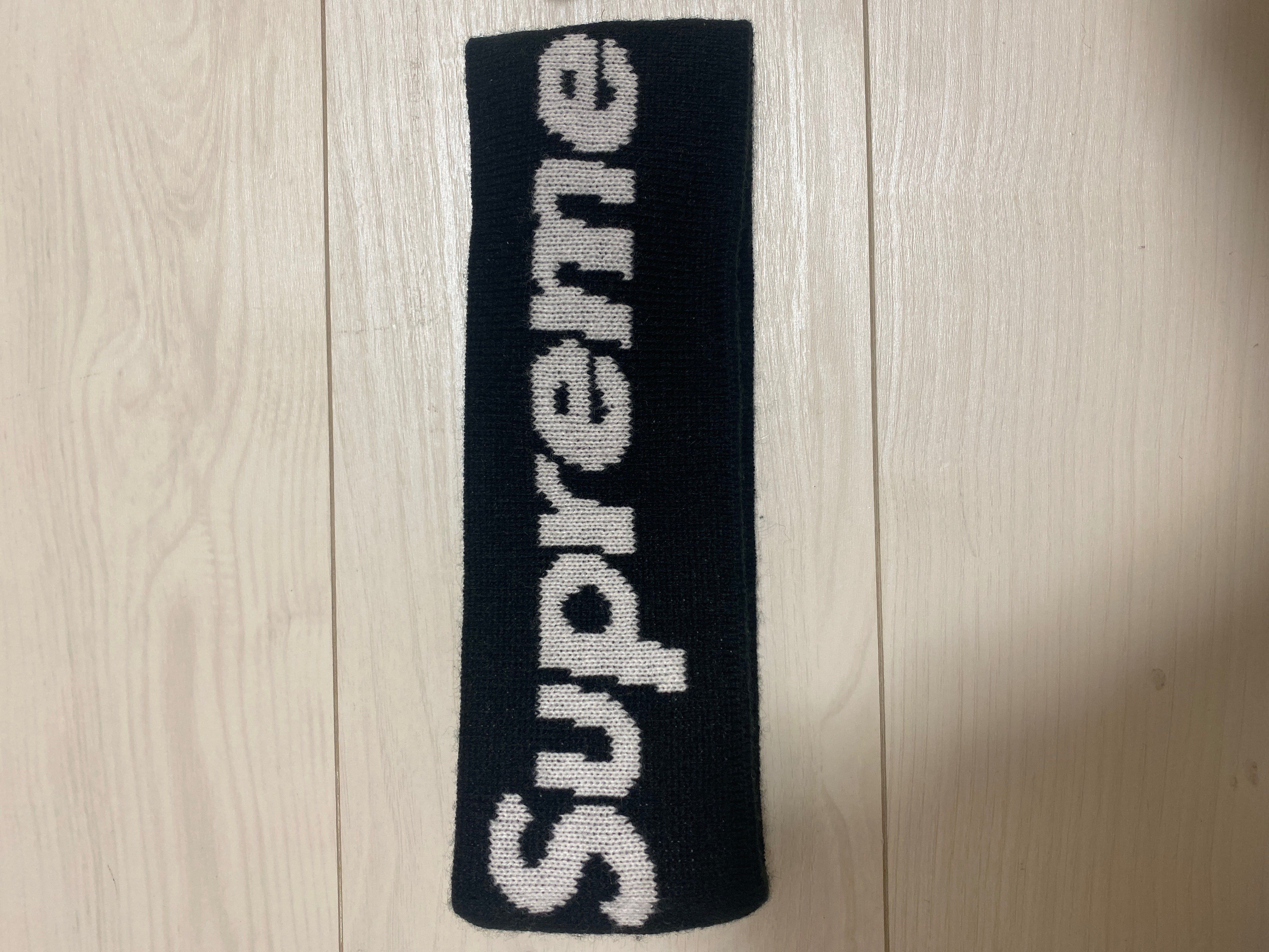 Supreme / New Era® Big Logo Headband "Black"