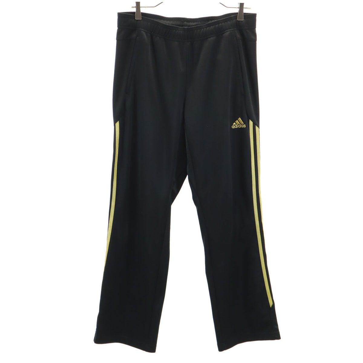 adidas アディダス トラックパンツ M ブラック ジャージ