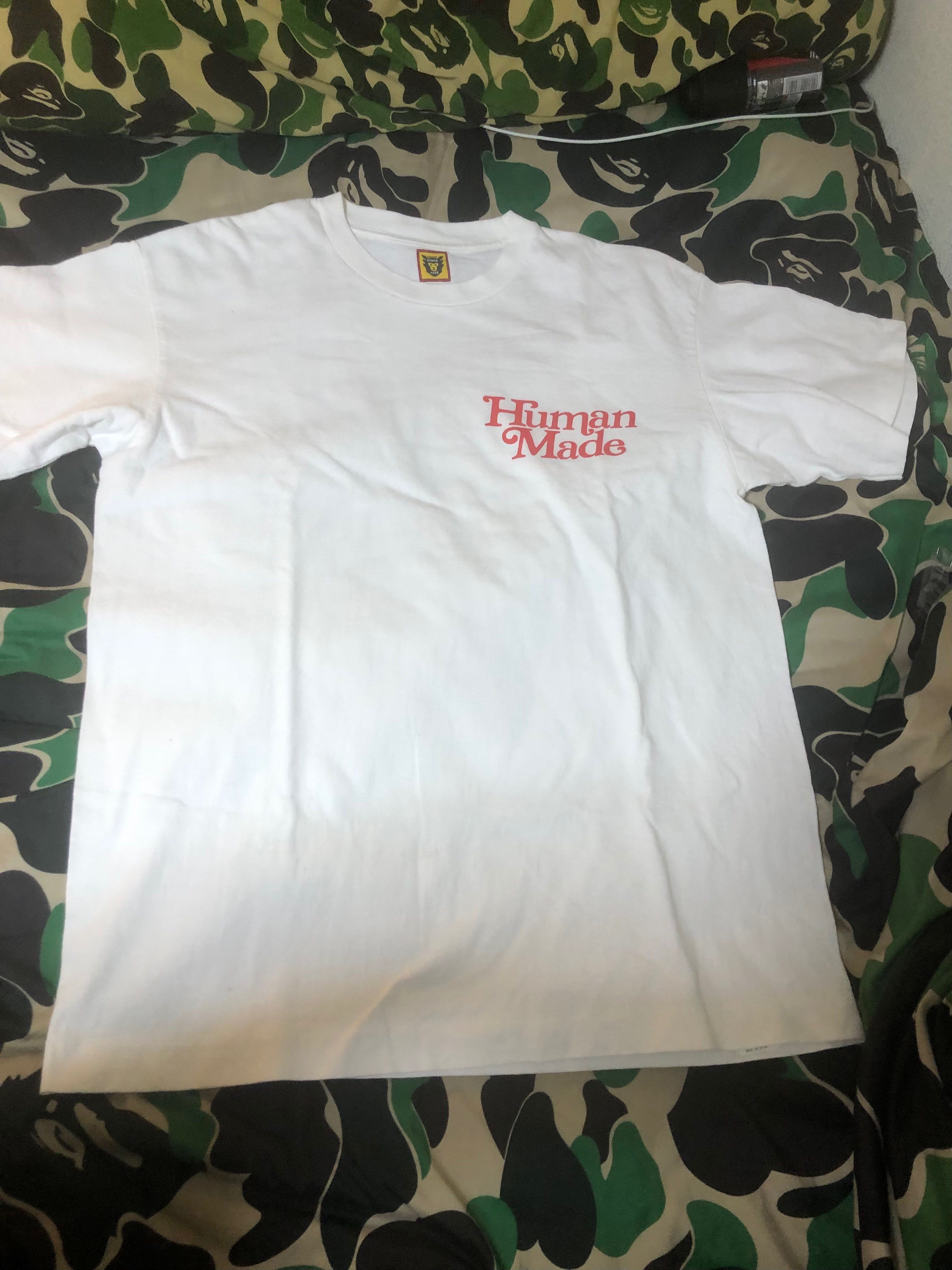 HUMAN MADE Girls Don ’t Cry T-shirt "White" / VERDY