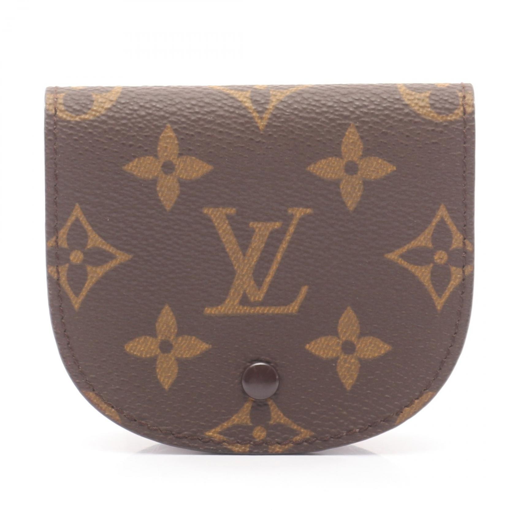 ルイ・ヴィトン LOUIS VUITTON ポルトモネ グゼ モノグラム コインケース 財布 PVC レディース ブラウン系 M61970 【中古】