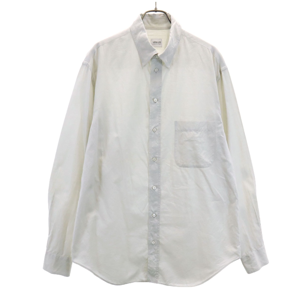 ARMANI COLLEZIONI アルマーニコレッツォーニ 長袖 シャツ 41/16 ミントグリーン
