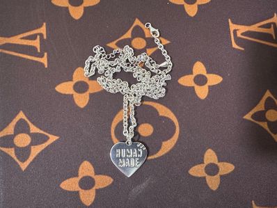 HUMAN MADE Heart Silver Necklace "Silver"