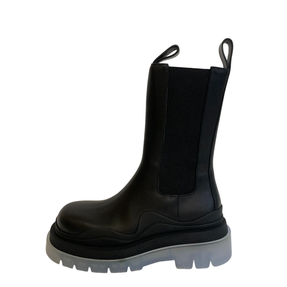 ボッテガヴェネタ BOTTEGAVENETA ブーツ チェルシーブーツ サイドゴア ブラック