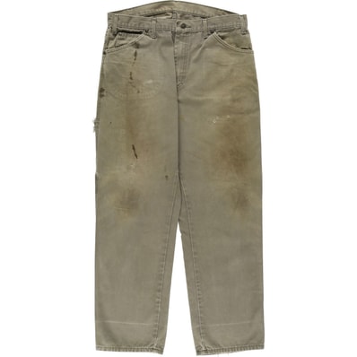 古着 ディッキーズ Dickies ダックペインターパンツ メンズw35相当/eaa639553