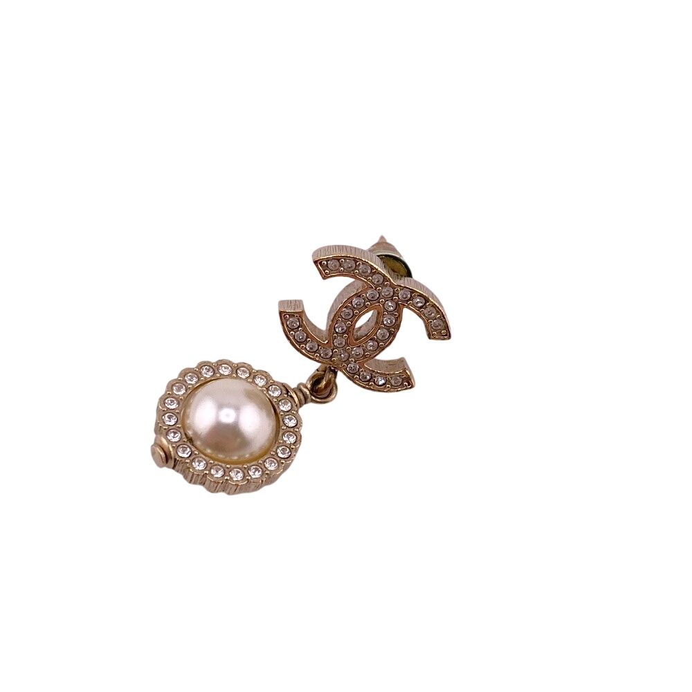 シャネル CHANEL ピアス ココマーク B21V ゴールド