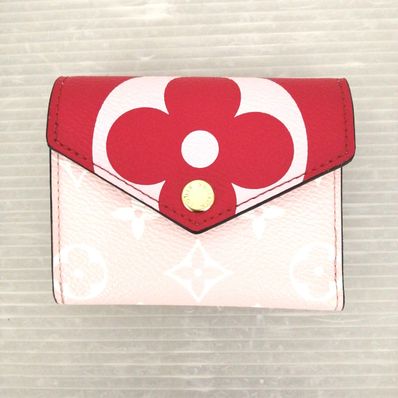 Louis Vuitton Monogram Giant Portefeuille Zoe "Pink/Red"