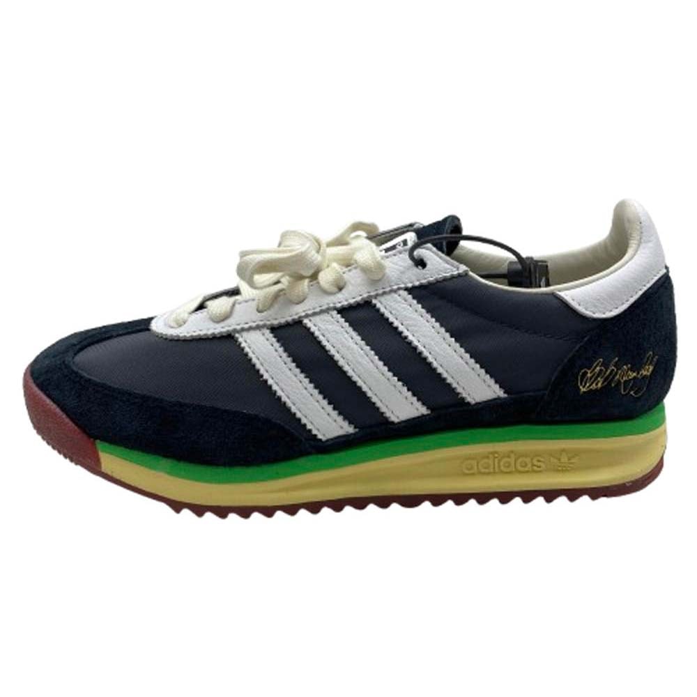 adidas アディダス JR7973 × Bob Marley ボブマーリー Originals SL 72 RS One Love Core Black Cloud White Off White SL72 RS 25cm【新古品】【未使用】【中古】
