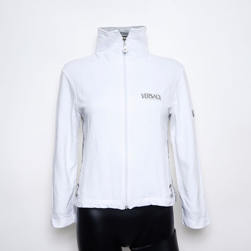 ヴェルサーチ VERSACE メドゥーサ トラックジャケット スウェット パーカー【中古】