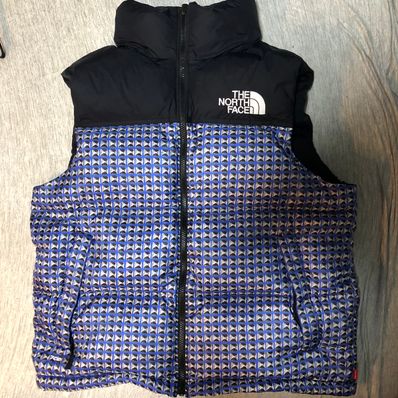Supreme x The North Face Studded Nuptse Vest "Royal"