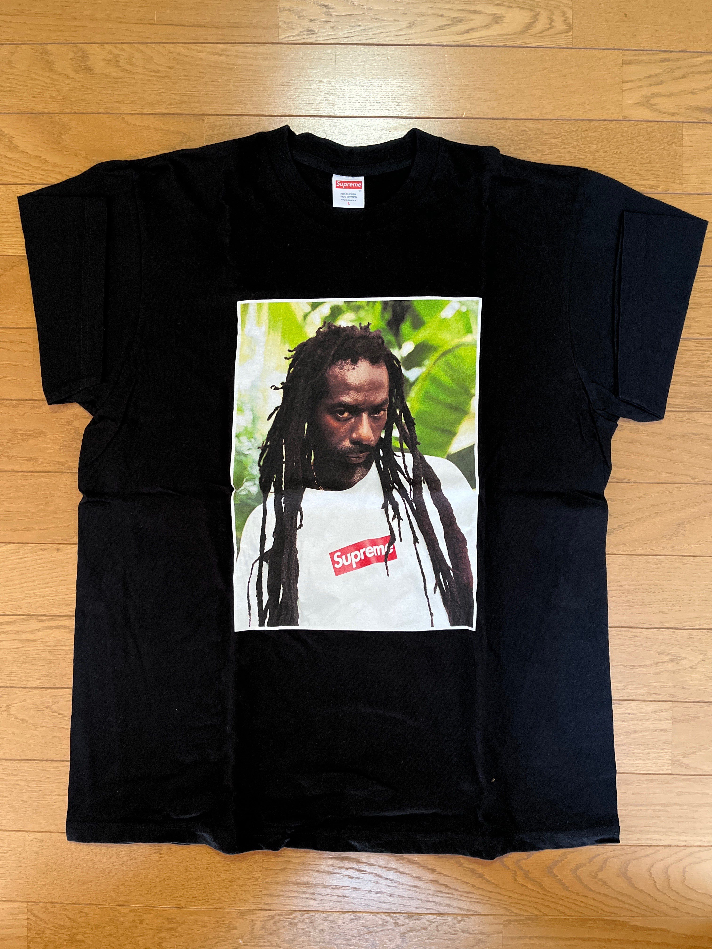 Supreme Buju Banton Tee "Black"