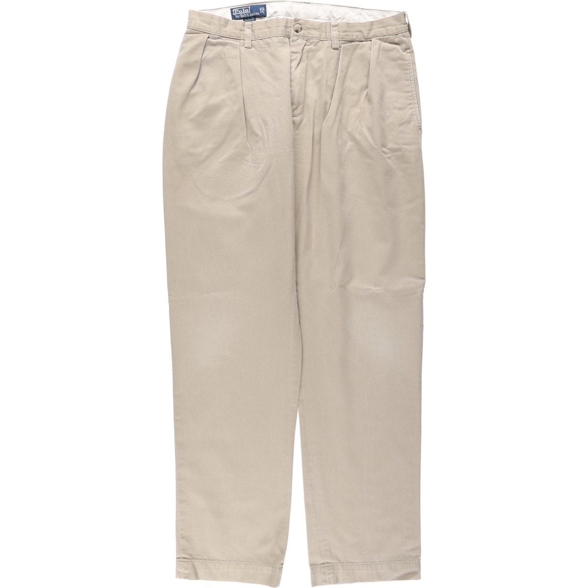 古着 ラルフローレン Ralph Lauren POLO by Ralph Lauren ETHAN PANT ツータック チノパンツ メンズw34相当/eaa664680