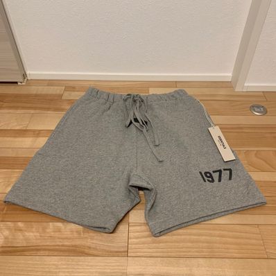 FEAR OF GOD ESSENTIALS 1977 SHORTS "Iron"