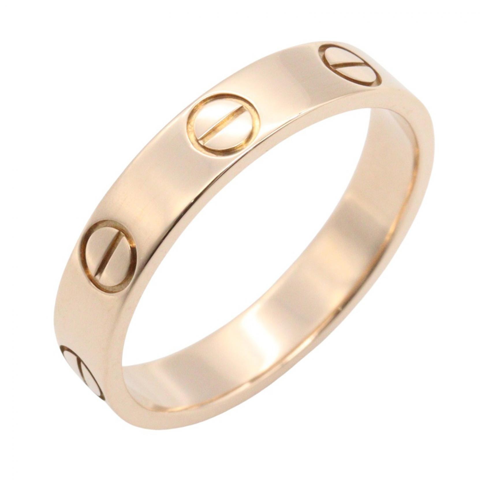 カルティエ CARTIER ミニラブリング リング・指輪 ジュエリー K18PG(ピンクゴールド) レディース ゴールド系 B4085200 【中古】