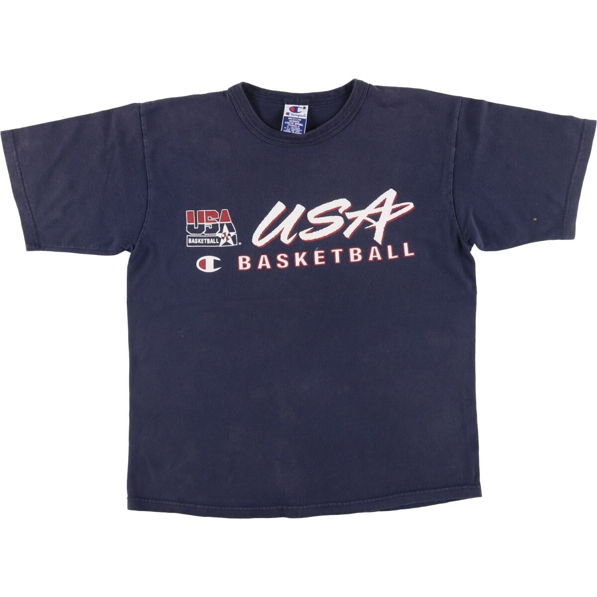 古着 90年代 チャンピオン Champion USA DREAMTEAM スポーツプリントTシャツ メンズM相当 ヴィンテージ/eaa555877