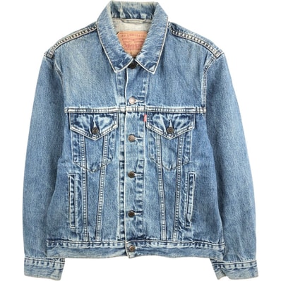 古着 90年代 リーバイス Levi's 70503-0414 デニムジャケット Gジャン メンズS相当 ヴィンテージ/eaa670745