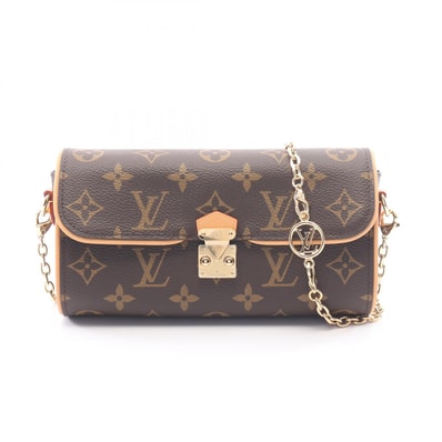 ルイ・ヴィトン LOUIS VUITTON ポシェット カミーユ ショルダーバッグ バッグ PVCコーティングキャンバス レザー モノグラム レディース ブラウン系 M13566 【中古】