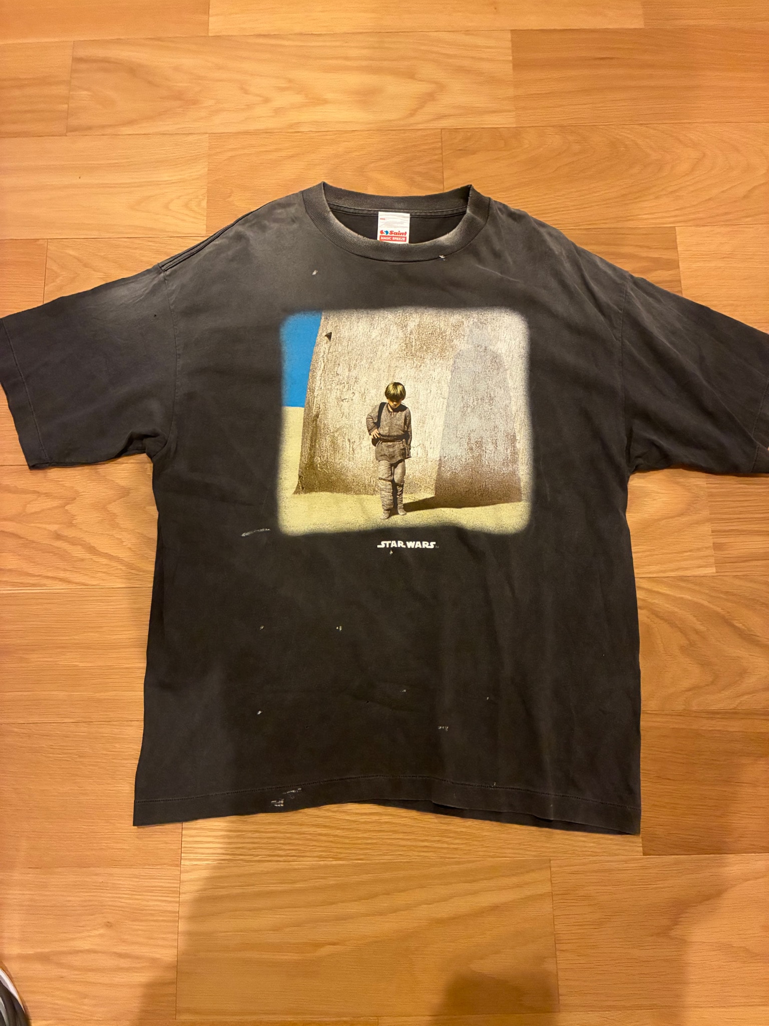 SAINT Mxxxxxx x STAR WARS SS Tee Anakin "Black" 