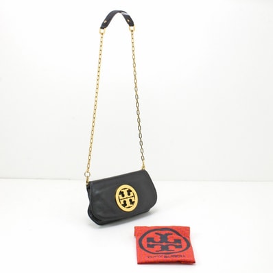 $$ TORY BURCH トリーバーチ ショルダーバッグ チェーンショルダー ブラック