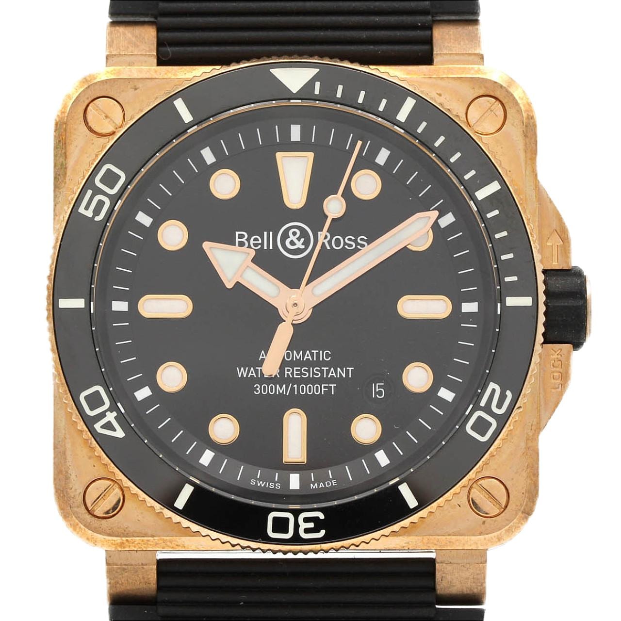 【ノーメンテナンス還元価格】ベル&ロス BR-03 DIVER BLACK ブロンズ BR03A-D-BL-BR/SRB ブロンズ 自動巻
