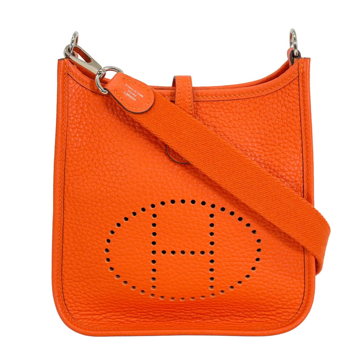 HERMES エルメス ショルダーバッグ エヴリン(エブリン) 16 TPM フーオレンジ トリヨンクレマンス シルバー金具 U刻印 新品未使用