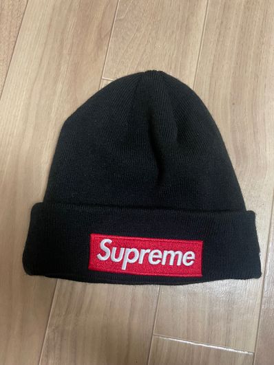 Supreme New Era Box Logo Beanie "Black"