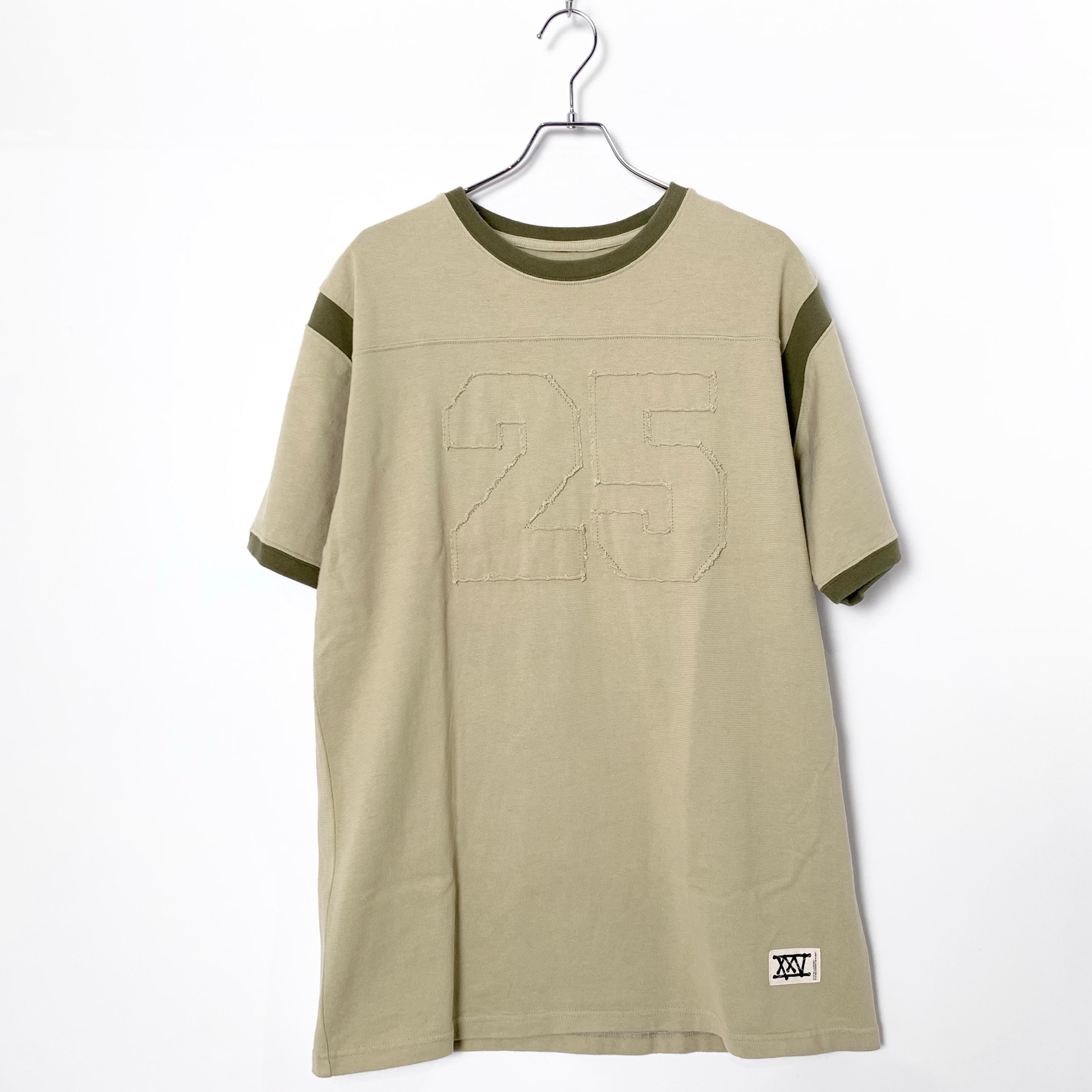 STUSSY 25 RINGER TEE Green