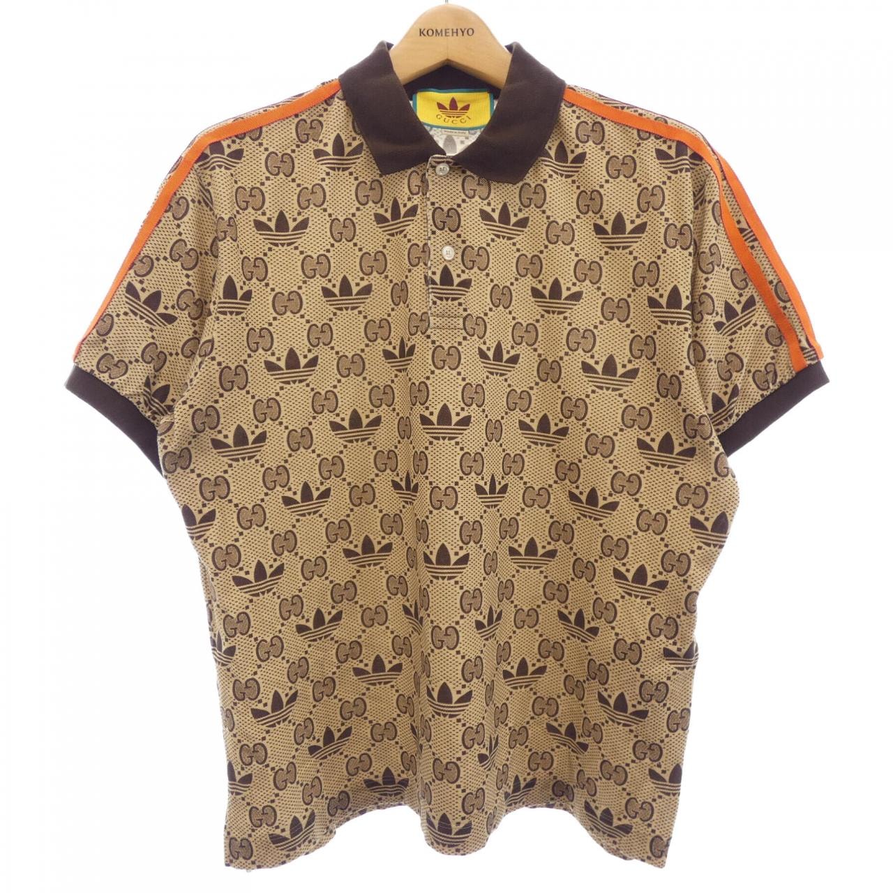 グッチ ロゴエンブロイダリーポロシャツ 