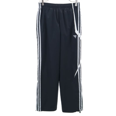 adidas アディダス ロングジャージパンツ S ブラック 裏メッシュ