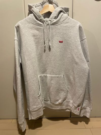 Supreme Small Box Hooded Sweatshirt "Ash Grey" (23SS)
