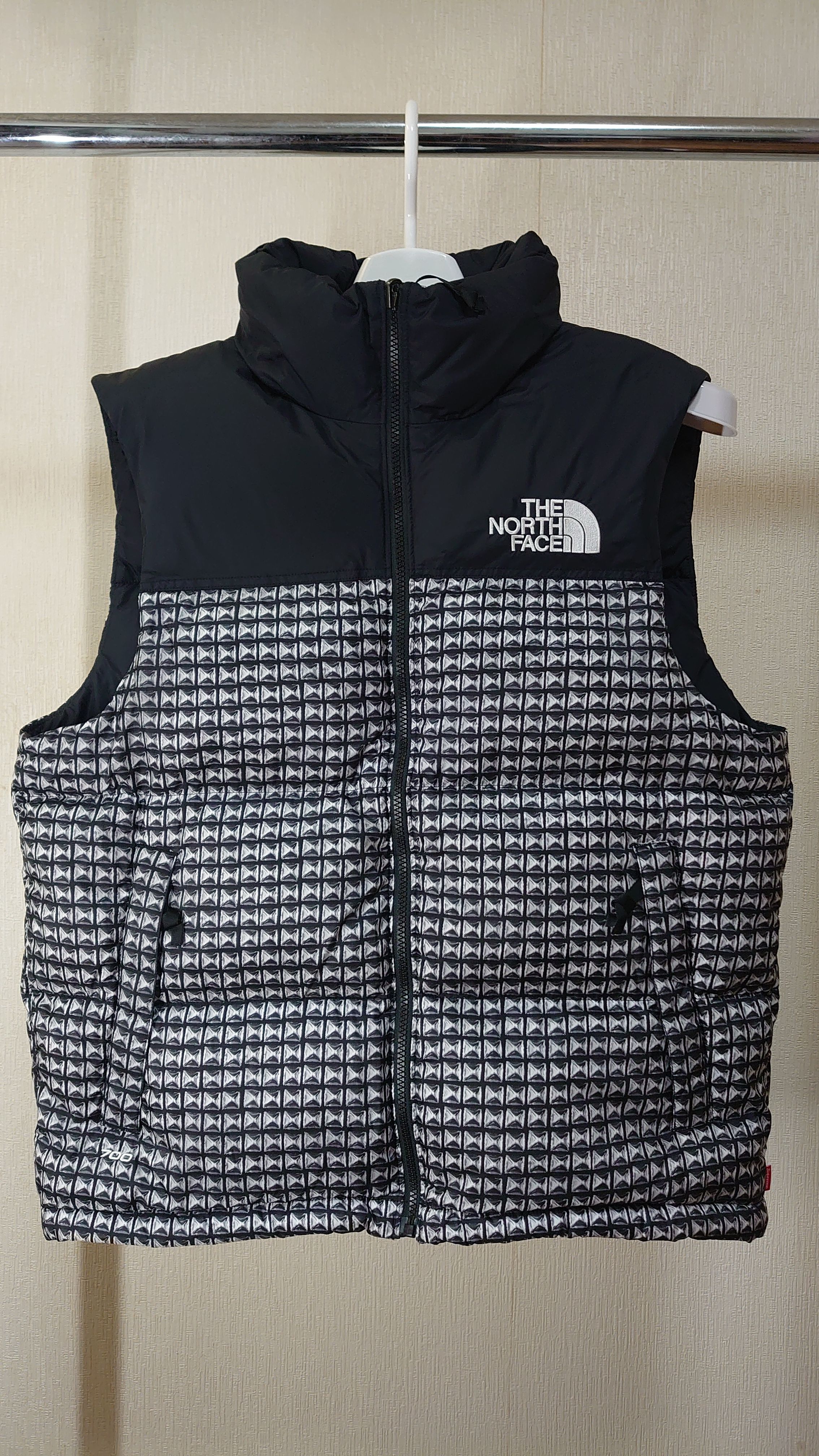 Supreme x The North Face Studded Nuptse Vest "Black"