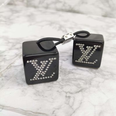 LOUISVUITTON ロゴ ヘアゴム キューブ