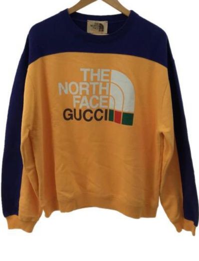 Gucci x The North Face Sweatshirt "Yellow Purple"