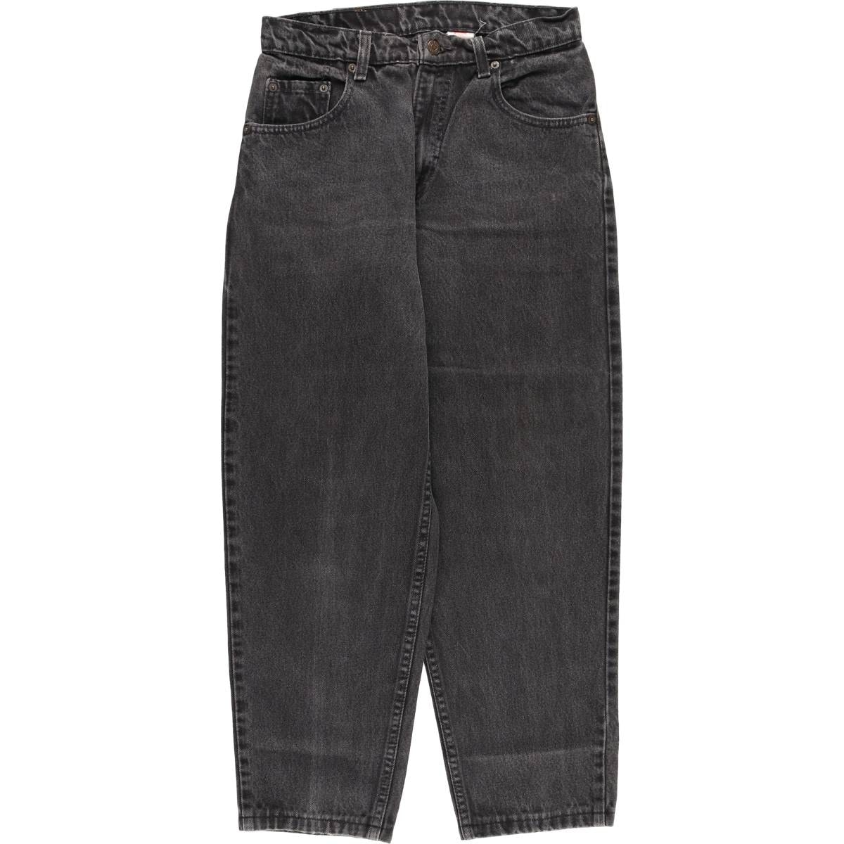 古着 90年代 リーバイス Levi's 560-0260 ブラックデニム テーパードデニムパンツ USA製 メンズw29相当 ヴィンテージ/evb033103