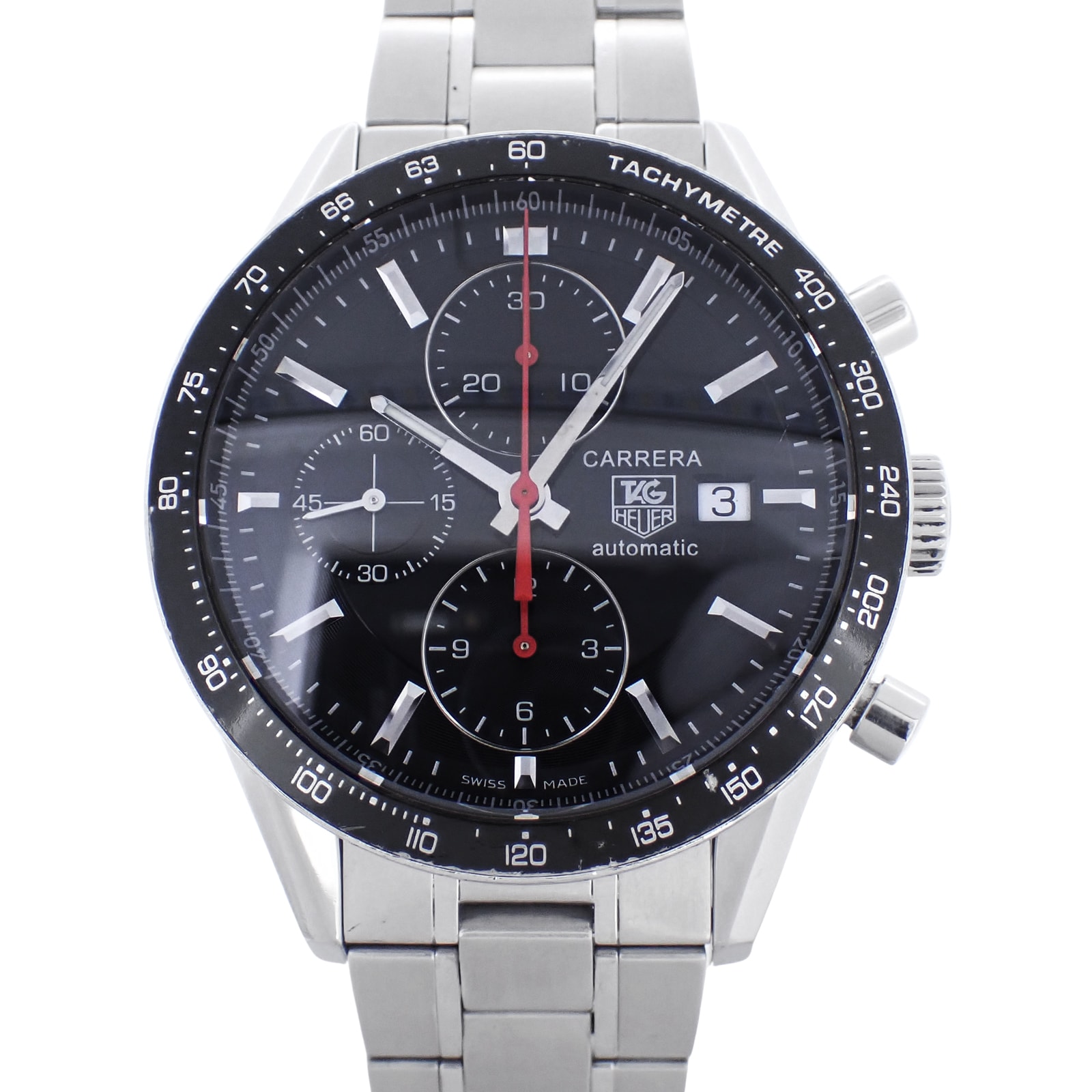 TAG HEUER タグホイヤー  カレラ キャリバー16 クロノグラフ  CV2014  メンズ 腕時計