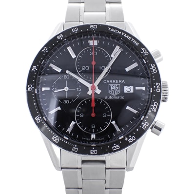 TAG HEUER タグホイヤー カレラ キャリバー16 クロノグラフ CV2014 メンズ 腕時計