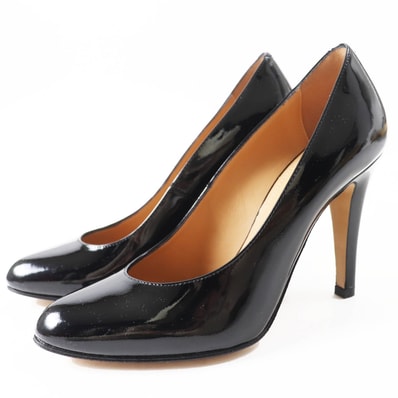 未使用品 メゾンマルジェラ22 パンプス ブラック 36 S58WL0229