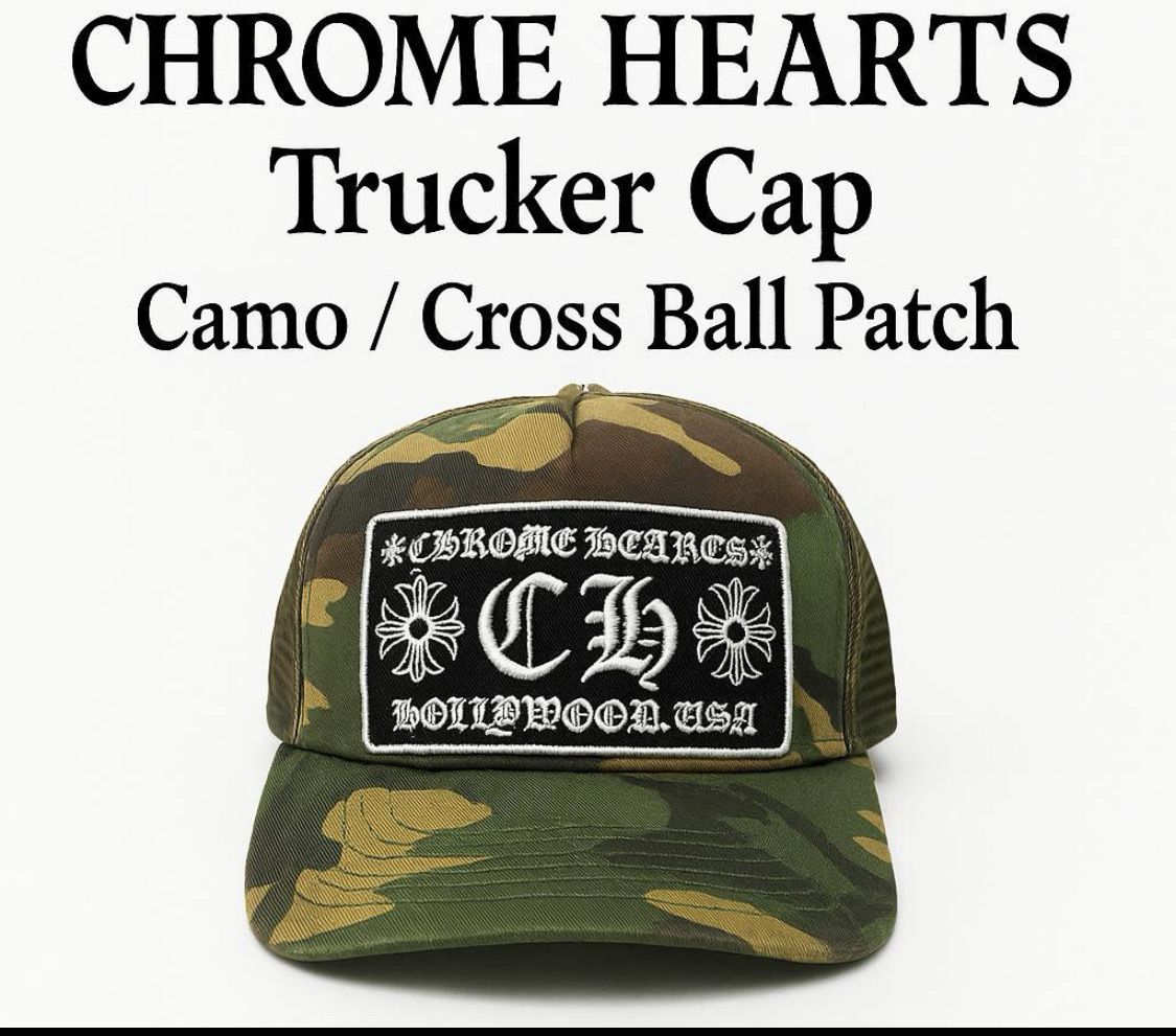 Chrome Hearts Trucker Cap CH "Camo"
