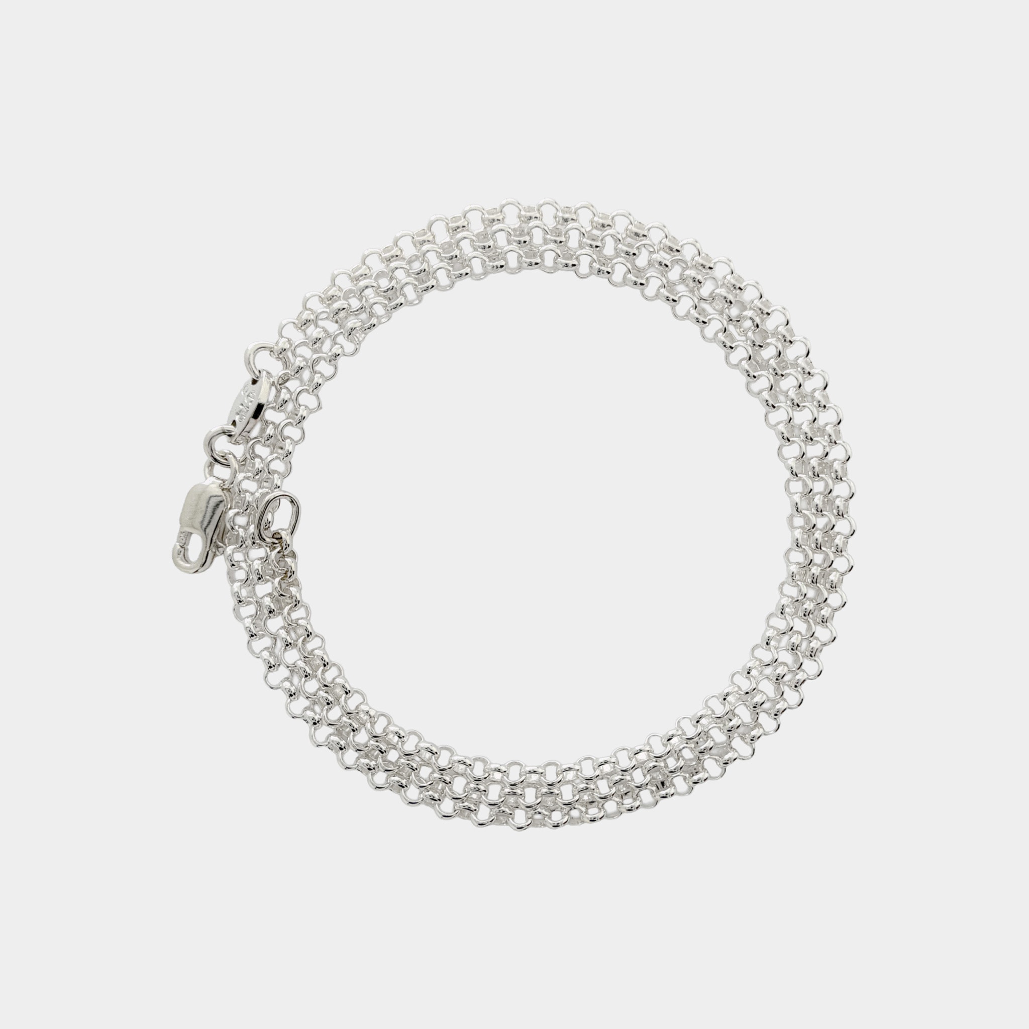 Chrome Hearts Roll Chain Necklace "Silver"