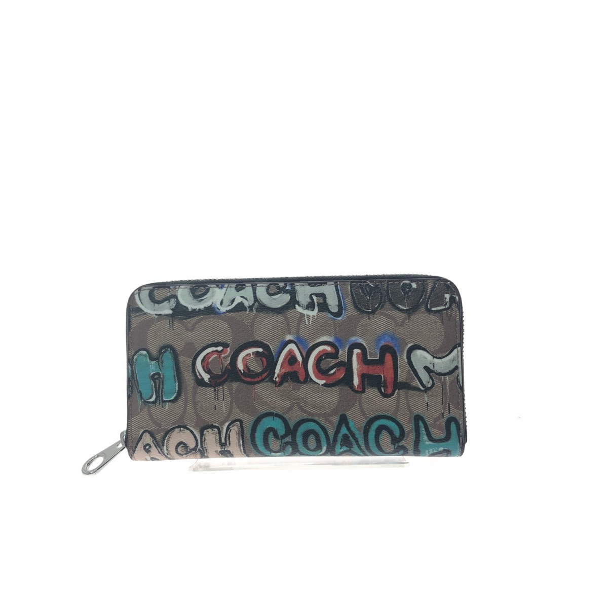 COACH コーチ レディース 長財布 ラウンドファスナー シグネチャー MintSerf  CM837