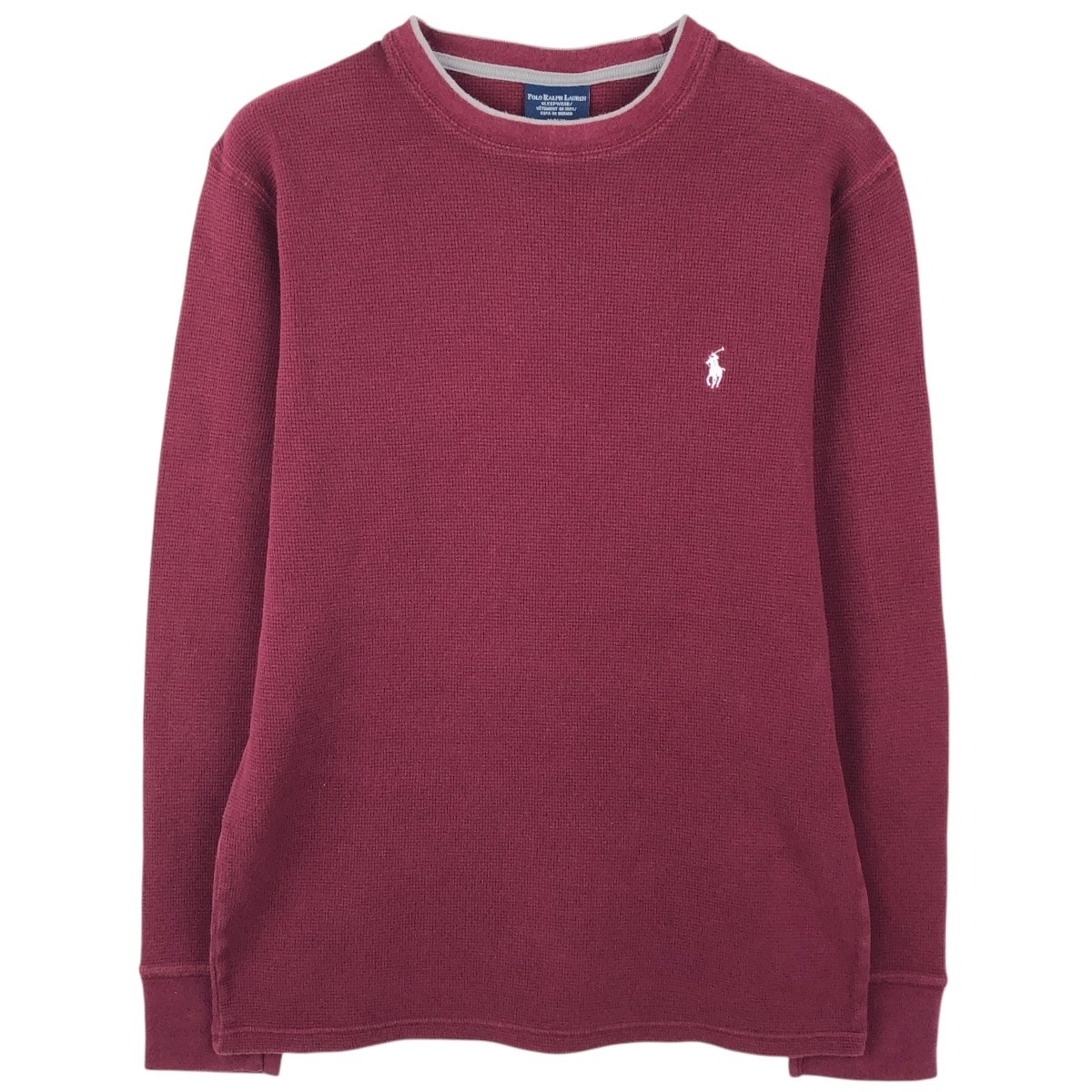古着 ラルフローレン Ralph Lauren POLO RALPH LAUREN SLEEPWEAR サーマルロンT ワッフル メンズM相当/eaa654961