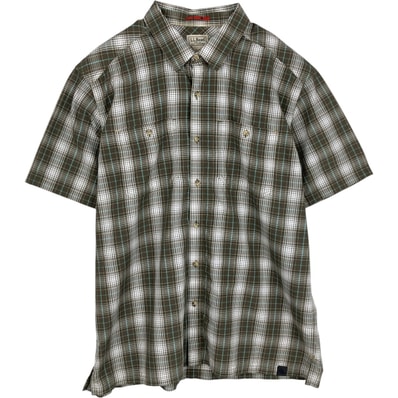 古着 90~00年代 エルエルビーン L.L.Bean チェック柄 半袖 ボックスシャツ メンズXL相当 ヴィンテージ/eaa633304