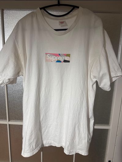 Supreme / Emilio Pucci® Box Logo Tee "White/Pink"