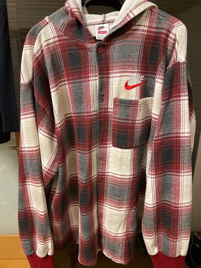 Supreme / NIKE® Hooded Sweatshirt "Red"