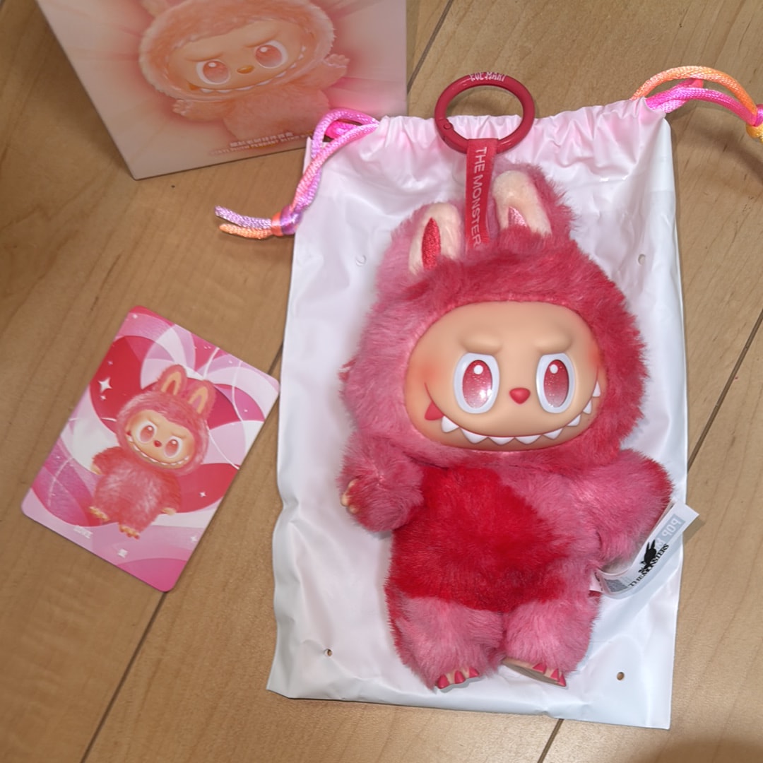 POP MART THE MONSTERS (LABUBU) Big into Energy Series Plush Pendant LOVE